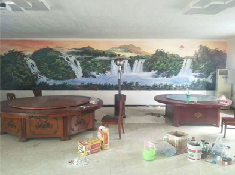 泸州墙绘-写实风景