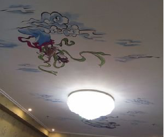 泸州如何快速绘制天花板上的手绘墙？