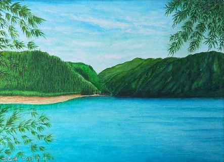 泸州在墙绘中，如何绘画绿水青山？