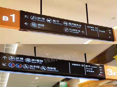 泸州如何通过商场标识牌引导客流分布？