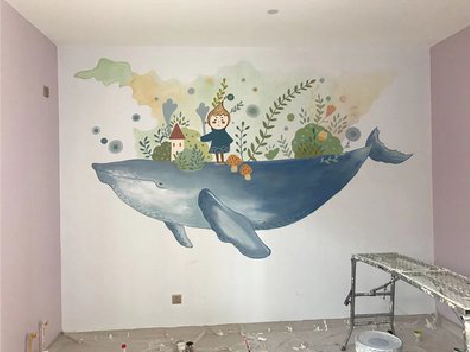 泸州手绘墙的特点及优势。